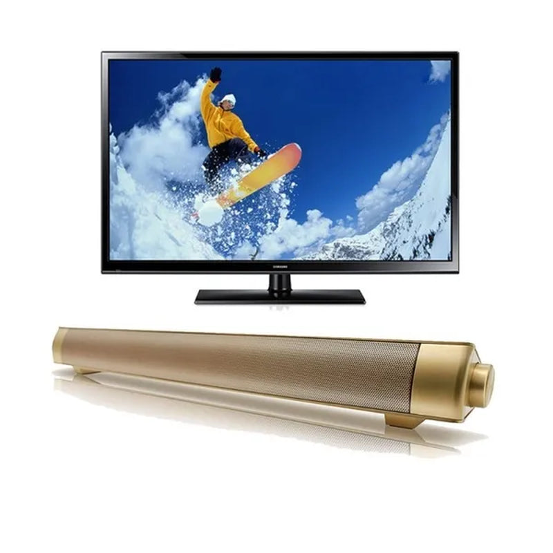 Brand New Strong Sound Bar Bluetooth Speakers Wireless Soundbar HIFI Box Subwoofer Speaker for TV / PC / Smartphone