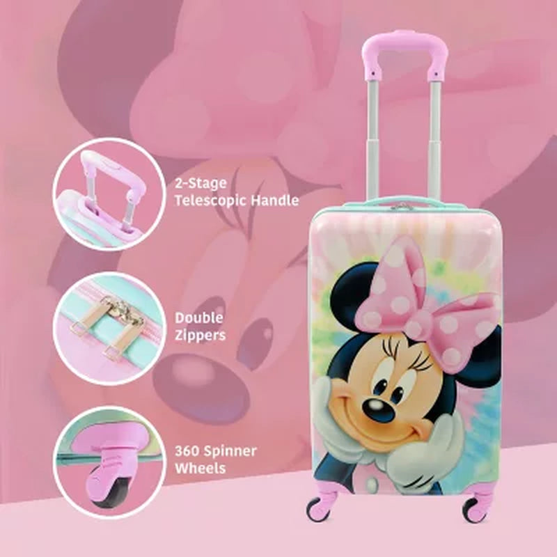 Disney Minnie Mouse Kids 21" Hardside Spinner Luggage