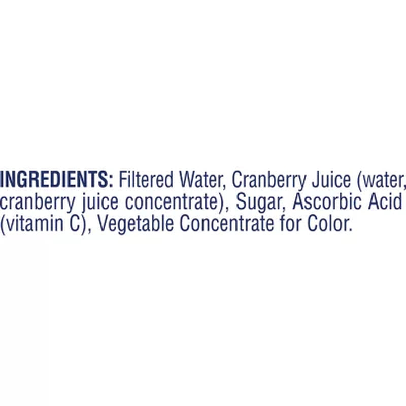 Ocean Spray Cranberry Juice Cocktail 15.2 Fl. Oz., 12 Pk.