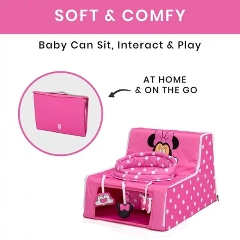 Disney Mickey Mouse Sit 'N' Play Portable Activity Seat for Babies by Delta Children