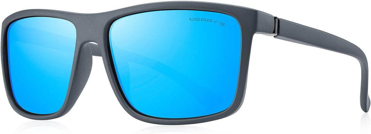 Rectangular Polarized Sports Sunglasses for Men Women Cycling Driving Fishing UV400 Protection S8225