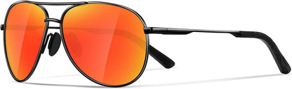 Sunglasses Men Polarized Aviator Sunglasses for Men Women Fishing Driving Sun glasses Metal Frame UV400 Protection