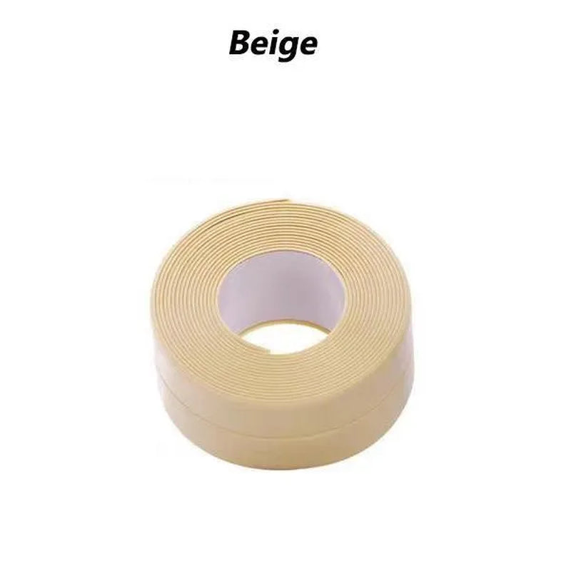 Waterproof Self-Adhesive PVC Sealing Strip Tape - Perfect for Bathroom Shower Sink & Toilet!