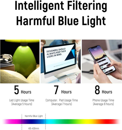 6 Pack Blue Light Blocking Glasses for Computer Gaming, Fashion Fake Anti Eye Strain Eyeglasses for Women Men (6 Pack Mix-01)