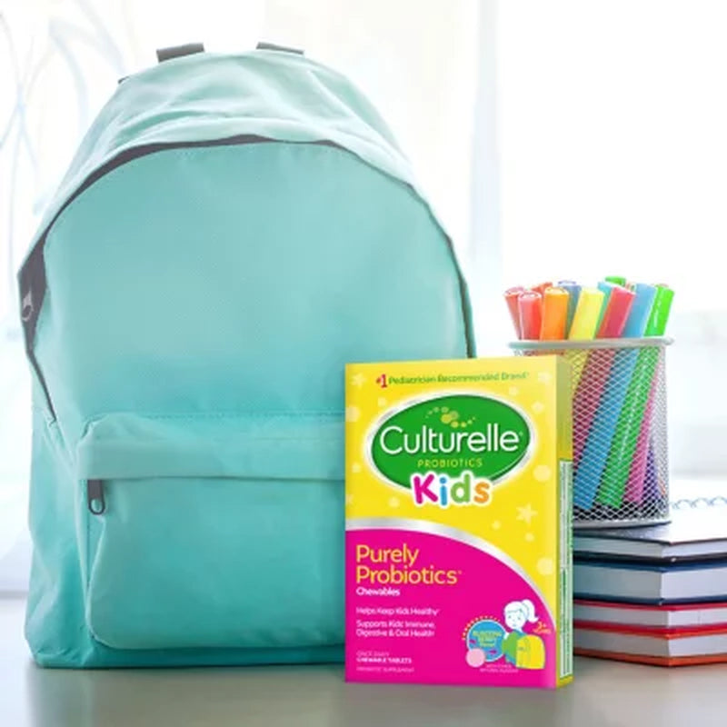 Culturelle Kids Purely Probiotics Chewable Tablets, 60 Ct.