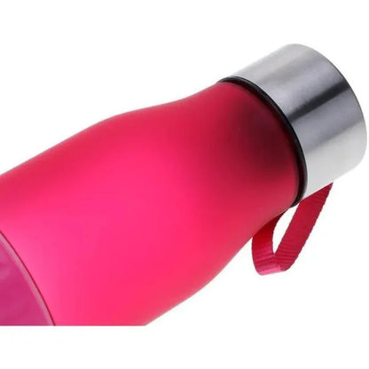 Water Bottle H2O Lemon Infuser Outdoor Sport Bottles650mlPeach 184