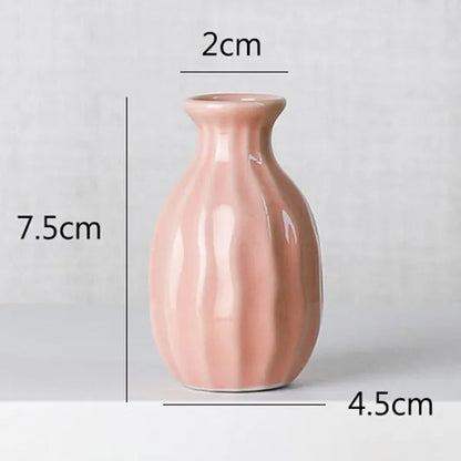 Ceramic Aromatherapy Bottle Home Ceramic Vase Decoration Decoration Hydroponic Small Vase