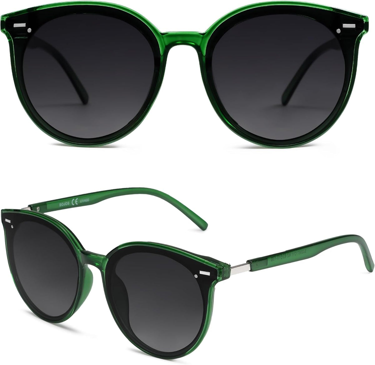 Sunglasses Womens Trendy 2025 Classic round Retro Vintage Shades Large Frame Sunnies SJ2067