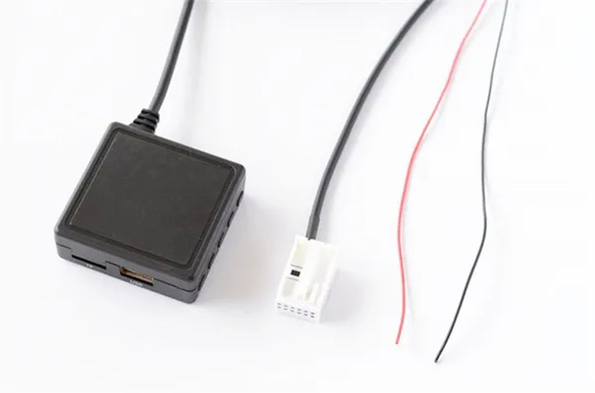 Car Audio AUX Cable Adaptor + MIC for Mercedes Benz W169 W245 W203 W209 Radio 1X