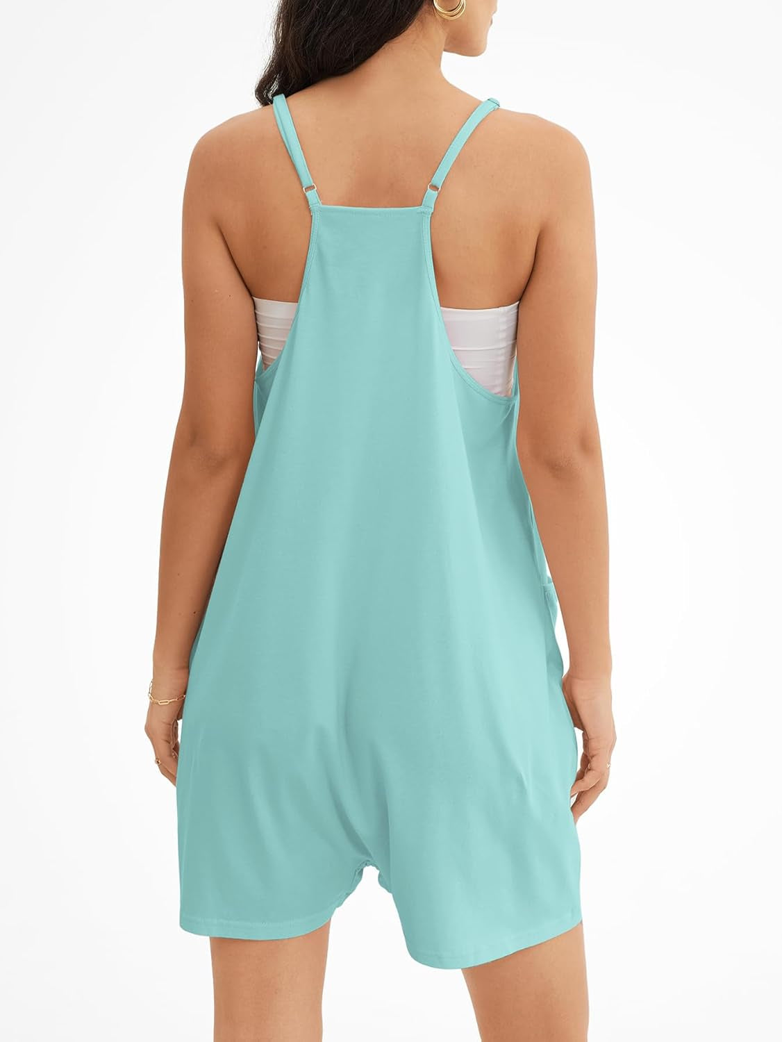 Rompers for Women Summer Casual Short Jumpsuits Overalls Clothes Outfits 2025 Jumpers Loose Fit Girls Maternity