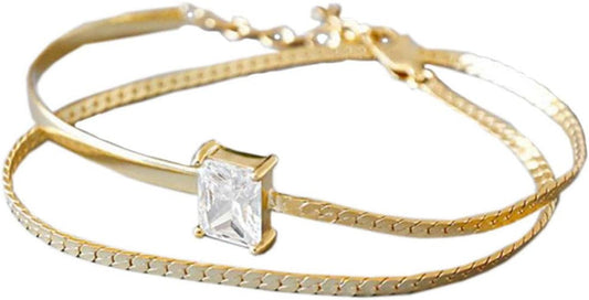 Minimalist Double Ply S925 Sterling Silver Bracelet