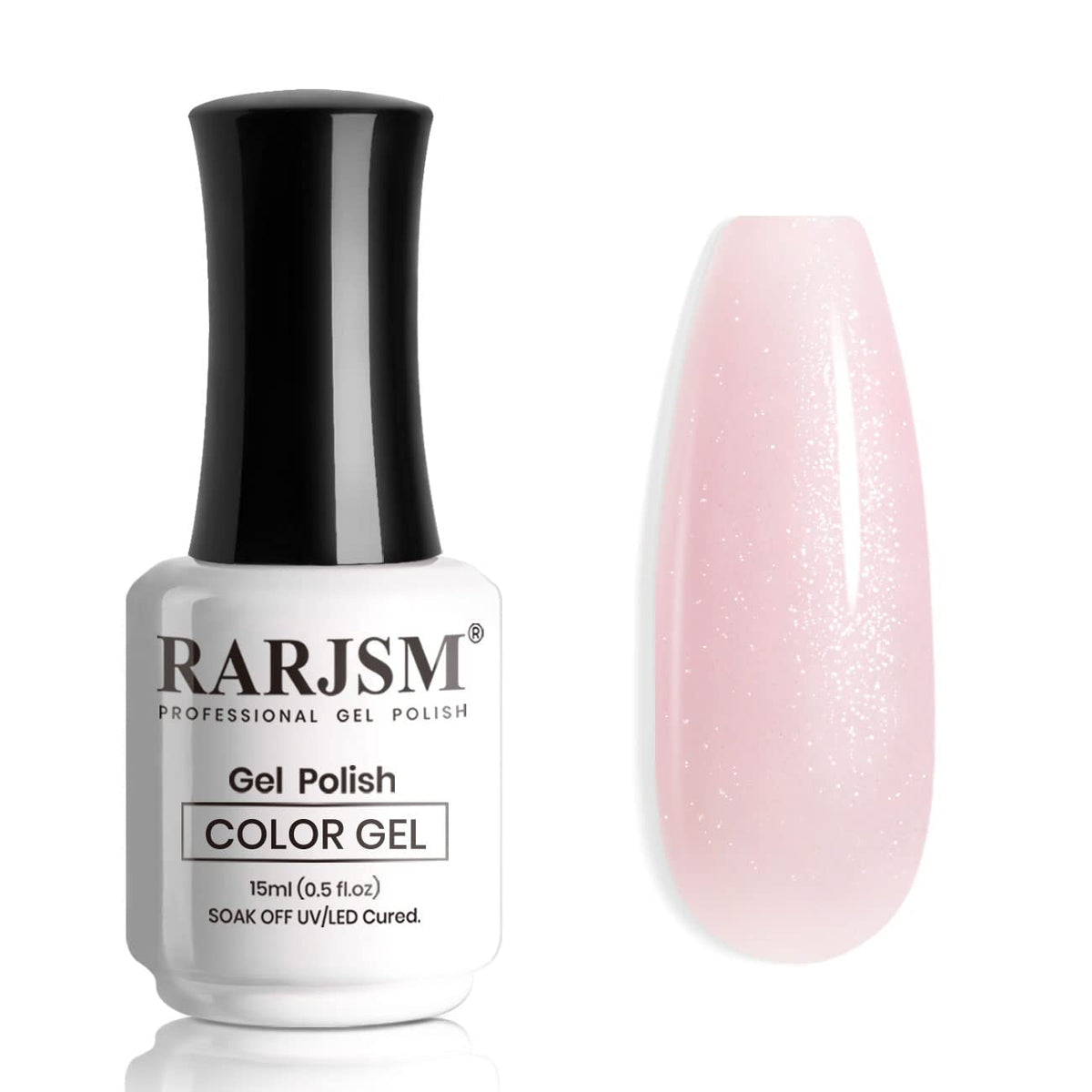 Nude Hot Pink Iridescent Gel Nail Polish Sheer Bright Neon Pink Glitter Jelly Gel Polish Neutral Shimmery Summer Color Sparkle Rainbow Pigment Gel 15ml Soak off Cured Need for Home Salon DIY