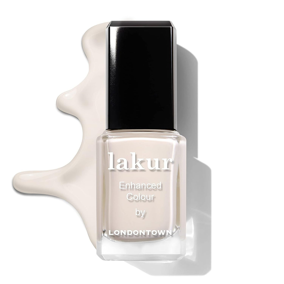 Neutral Shades Nail Polish, Lakur, Vegan Chip-Resistant Long-Lasting Nail Lacquer, 0.4 Fl Oz
