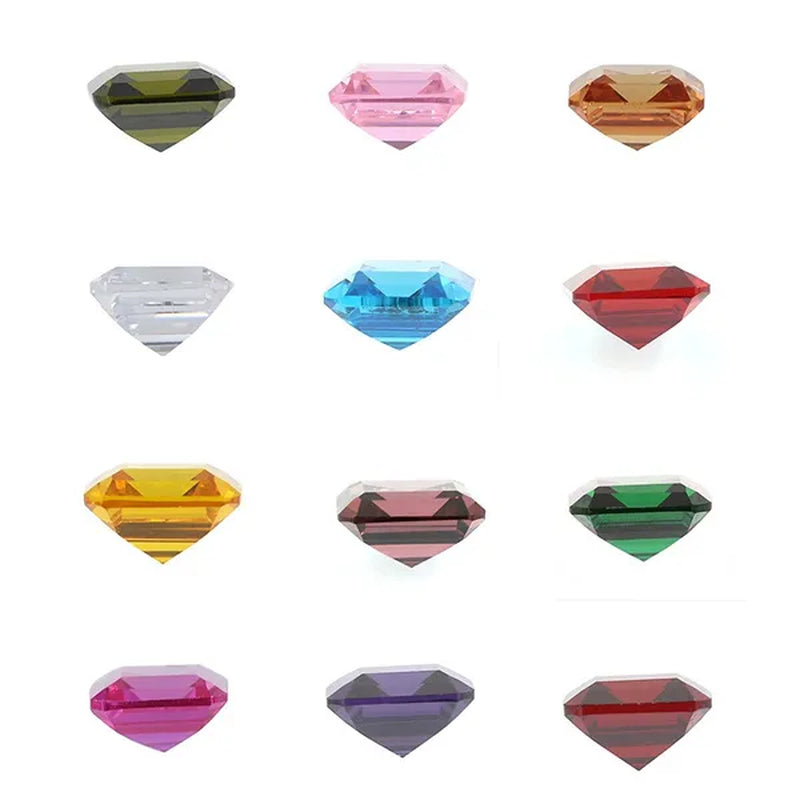 8.0Ct Loose Gem Jewelry Cubic Zirconia Stone Jewelry Making Gemstone AAAA Grade VVS Size 10Mm/1Pcs