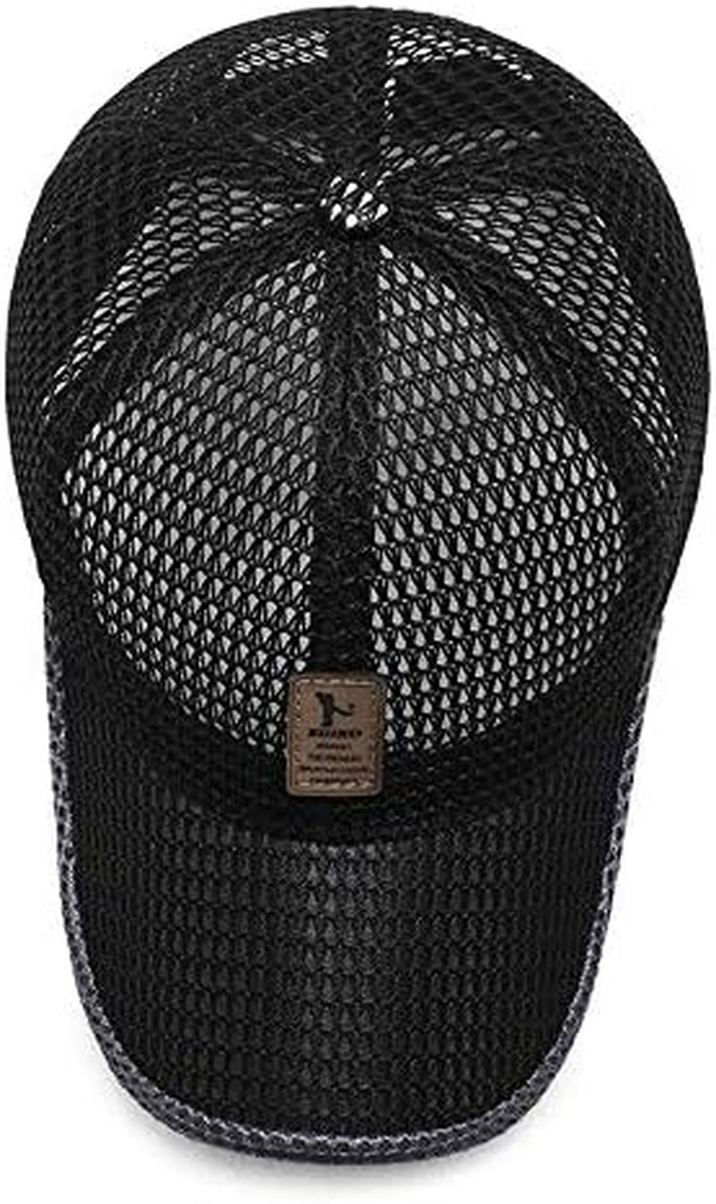 Summer Mesh Baseball Cap for Men Women Trucker Mesh Hat Baseball Hats Outdoor Sports Running Hat