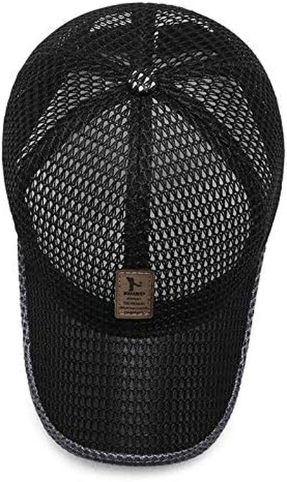 Summer Mesh Baseball Cap for Men Women Trucker Mesh Hat Baseball Hats Outdoor Sports Running Hat