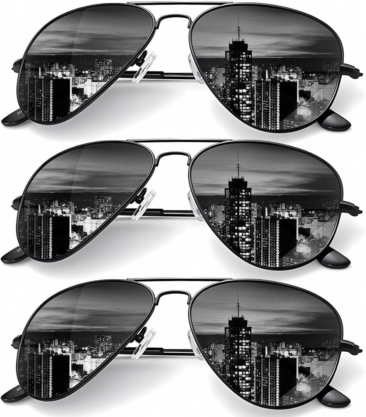 Classic Aviator Sunglasses for Men Women Driving Sun glasses Polarized Lens UV Blocking