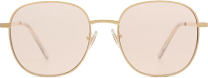 Classic Square Sunglasses for Women Men with Spring Hinge Sunnies SJ1137
