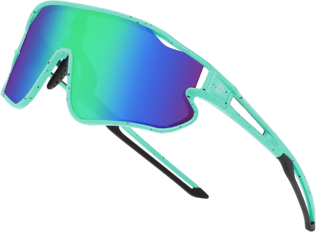 Kids Sunglasses Youth Baseball Sun Glasses Lightweight TR90 Frame UV400 Sports Cycling Shades for Boys Girls DK268