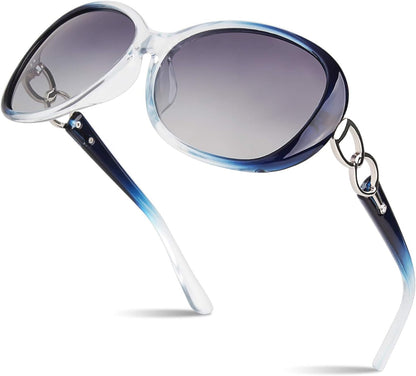 Sunglasses Womens Polarized Trendy Oversized Sun Glasses Fashion Ladies Shades 100% UV400 Protection S85