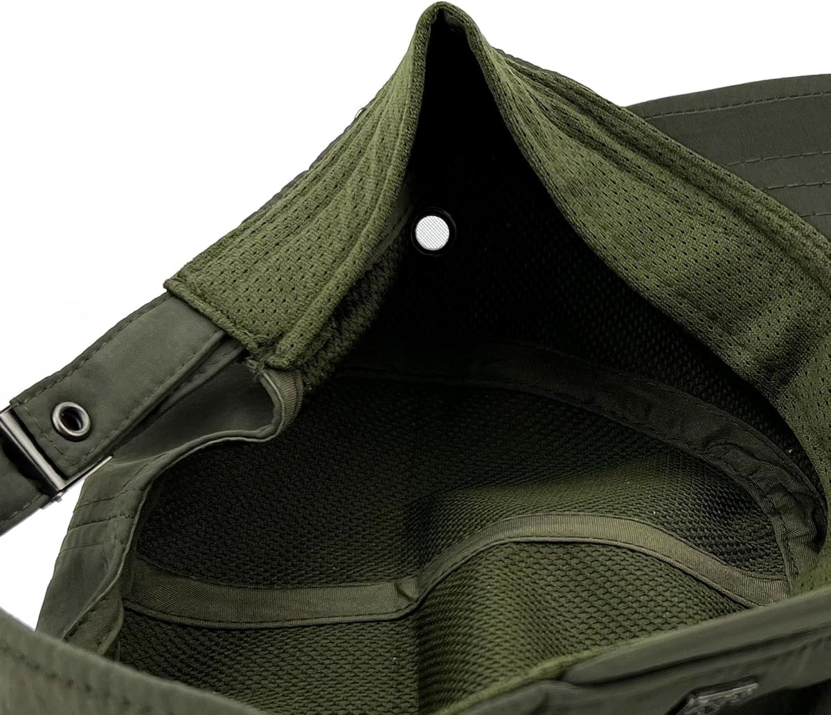 Polyester Water Resistant Military Caps for Men Quick Dry Cadet Hats for Women Army Cap Flat Top Dad Hat