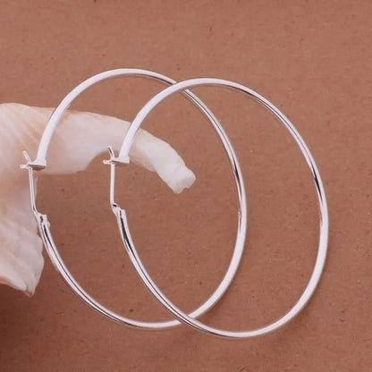 Delysia King Large Circle Earrings