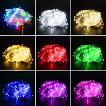 AC220V Chirstmas String Light 100 200 300 500 LEDS Fairy LED String Light Outdoor Waterproof 10M 20M 30M 50M String Light For Xmas Wedding Christmas Party Holiday