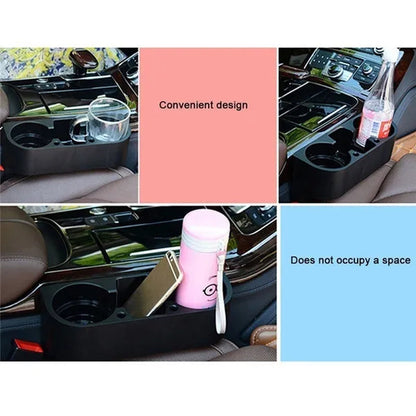 Black Cup Holder Car Storage Drinking Bottle Can Mug Mount Stand Universal