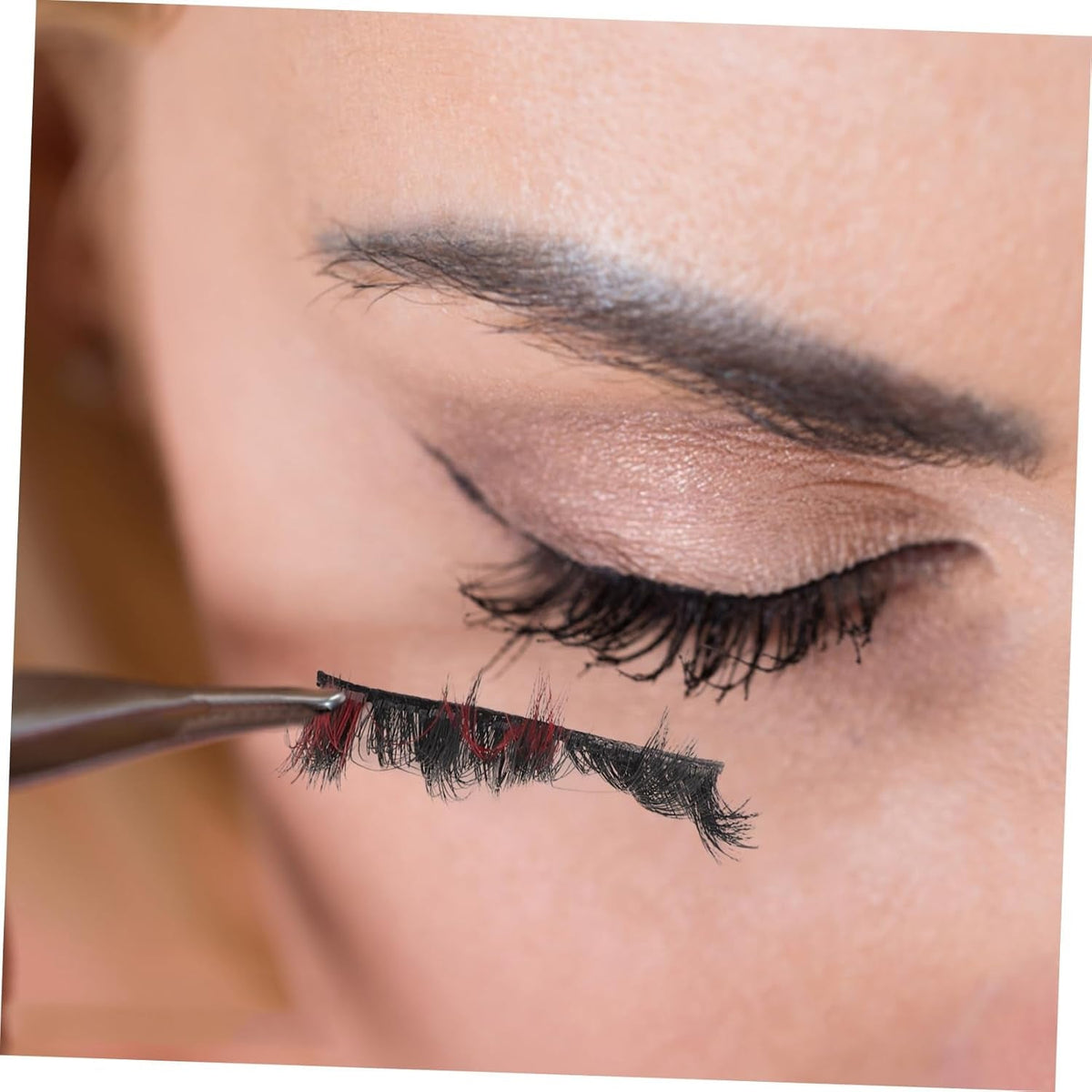 50 Pairs Dd Volume False Eyelashes Cosmetic Eyelashes Fake Eyelashes Natural Look Fake Eyelash for Women Natural Eyelashes Eyelash Extension Colored Eyelashes Girl Curly Extend