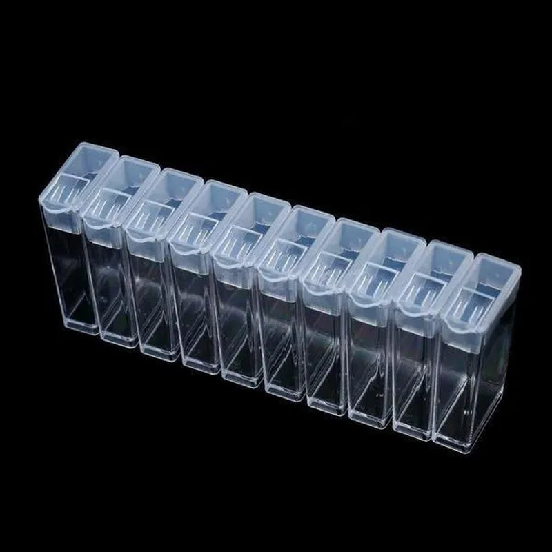 56/48/40/32/12 Diamond Painting Tools Accessories Beads Container Rhinestone Diamond Embroidery Stone Storage Convenience Box