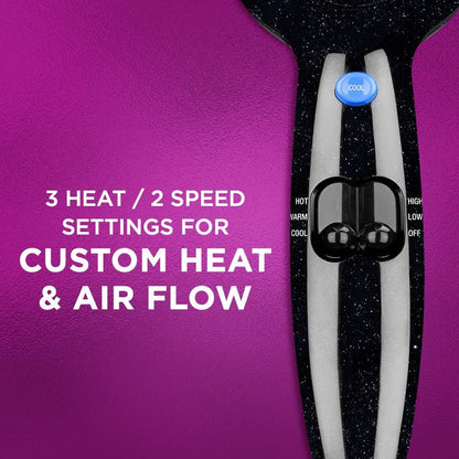 Hair Dryer, 1875W Full Size Hair Dryer with Ionic Conditioning, Blow Dryer