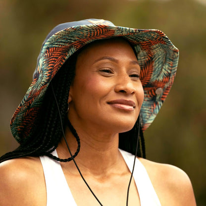 Cooling Bucket Hat - Unisex Wide-Brim Hat for Men & Women - Lightweight, Foldable & Durable - Cools up to 2 Hours