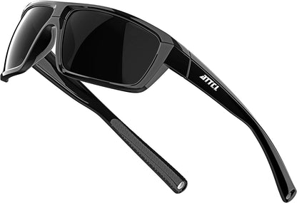 Polarized Wrap Sunglasses For Men - Fishing Sports Glasses UV Protection