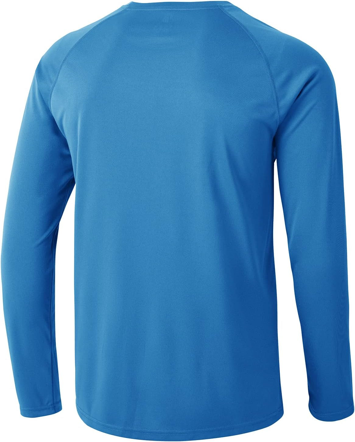 Mens Sun Protection Hiking Shirts Long Sleeve Water UPF 50+ SPF UV Shirts Lightweight Fishing Hiking Swimming