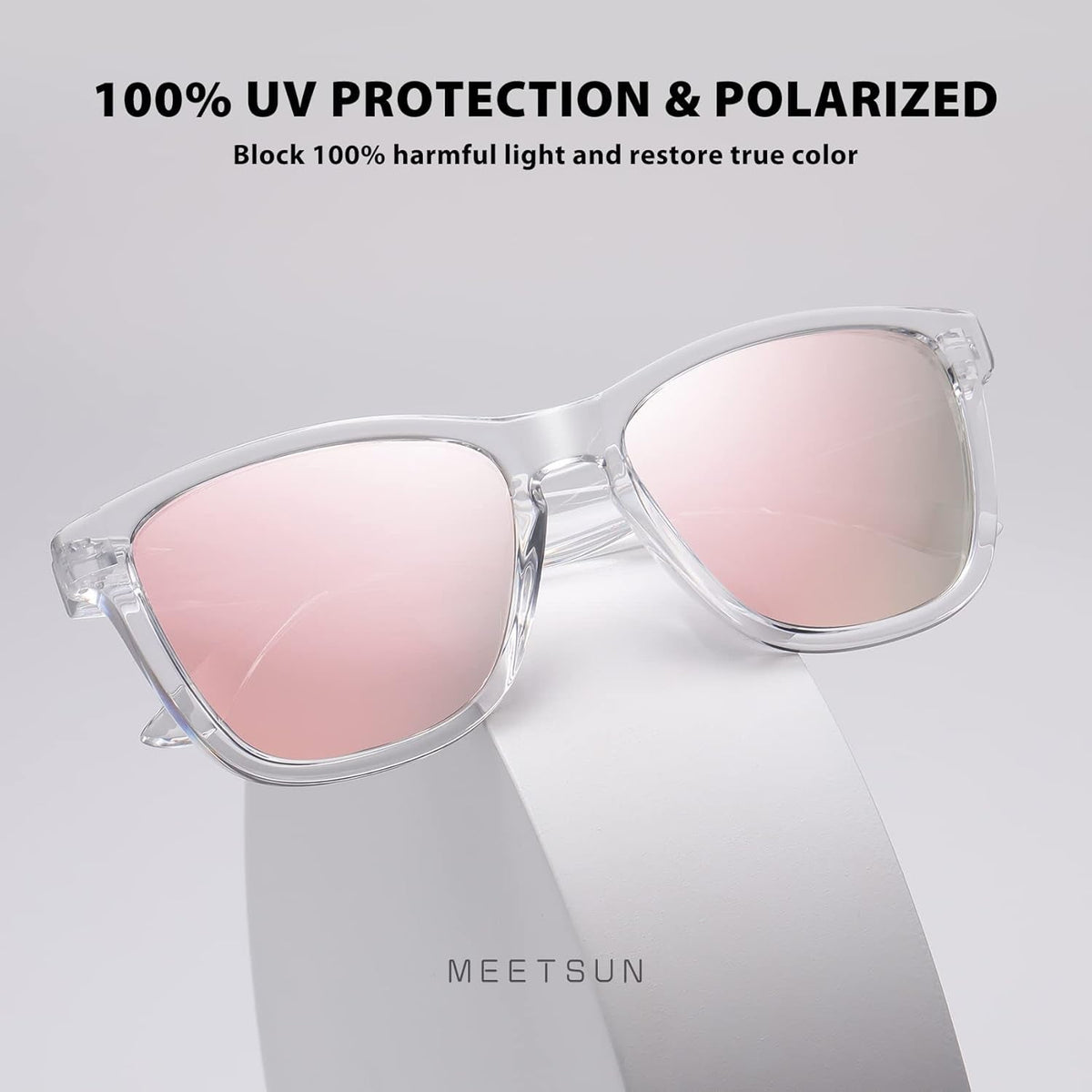 Polarized Sunglasses for Women Men Trendy Classic Retro Designer Style Fashion UV400 Protection