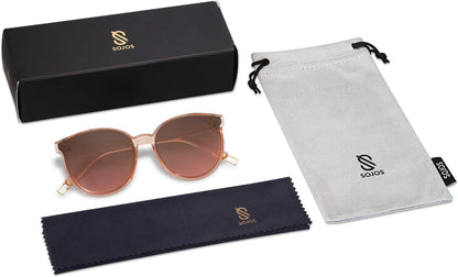 Oversized round Sunglasses for Women and Men