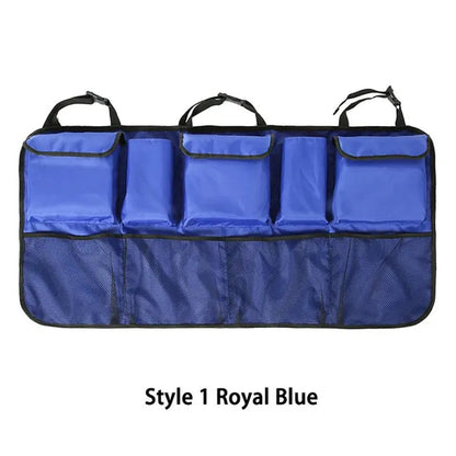 Universal Auto Car Organizer Trunk Back Seat Storage Bag Mesh Net Pocket Bag