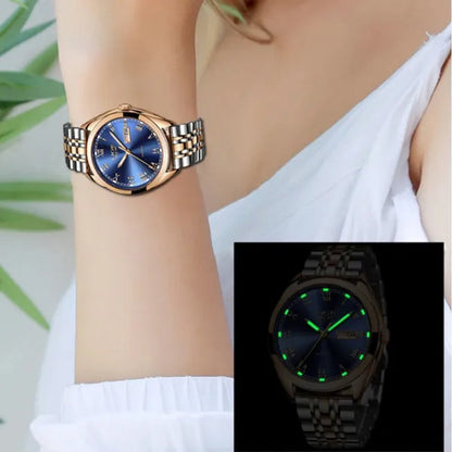 2019 LIGE New Rose Gold Women Watch Business Quartz Watch  Luxury Female Wrist Watch Girl Clock