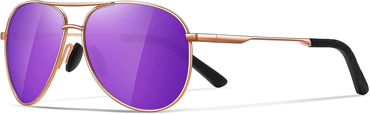Sunglasses Men Polarized Aviator Sunglasses for Men Women Fishing Driving Sun glasses Metal Frame UV400 Protection