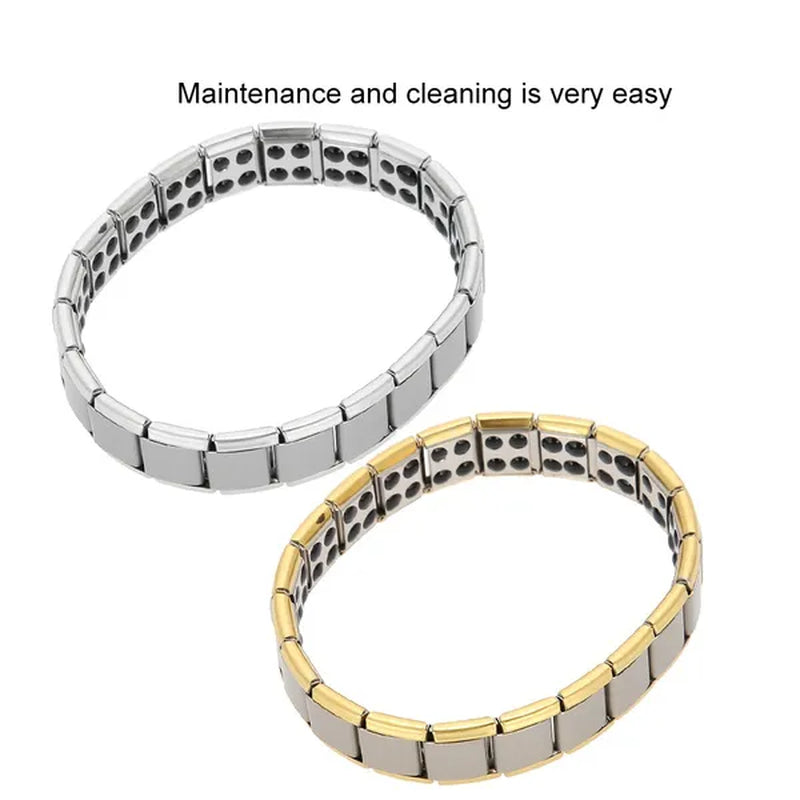 Germanium Titanium Steel Bracelet Magnet Health Healing Jewelry  dong