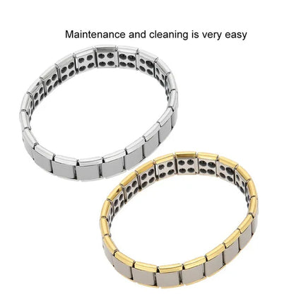 Germanium Titanium Steel Bracelet Magnet Health Healing Jewelry  dong