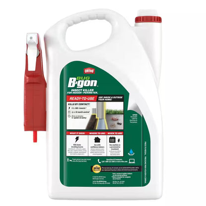 Bug B-Gon 1 Gal. Insect Killer for Indoor plus Perimeter1 with Trigger Sprayer