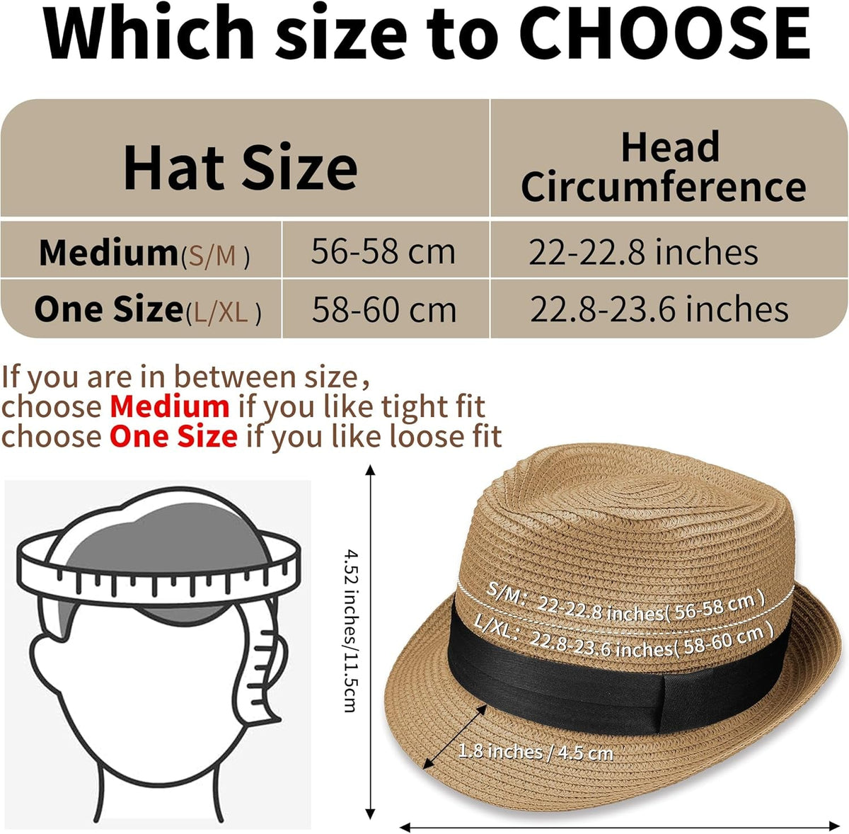 Straw Fedora Hat for Women Men Packable Short Brim Roll up Trilby Hat Panama Summer Beach Sun Hat UPF 50+