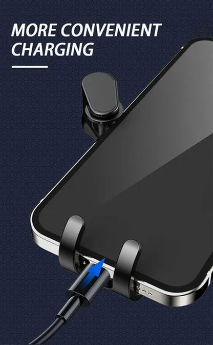 SEAMETAL 1Pc Air Vent Car Phone Holder 360 Rotation Navigation GPS Holder Car Air Outlet Clip Phone Support Bracket