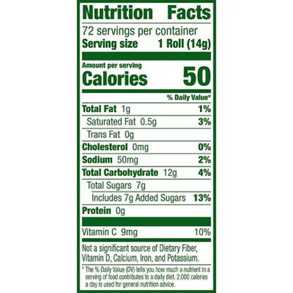 Fruit Roll-Ups Variety Pack Fruit Snacks, 0.5 Oz., 72 Pk.