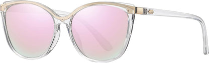 Trendy Cat Eye Sunglasses for Women Fashion Cateye UV400 Protection Glasses CL22017
