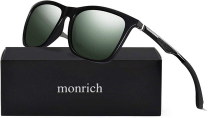 Polarized Sunglasses for Men Aluminum Mens Sunglasses Driving Rectangular Sun Glasses for Men/Women