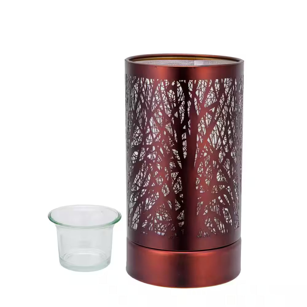 Copper/Rusty Forest Touch Lamp Essential Oil Diffuser and Wax Warmer