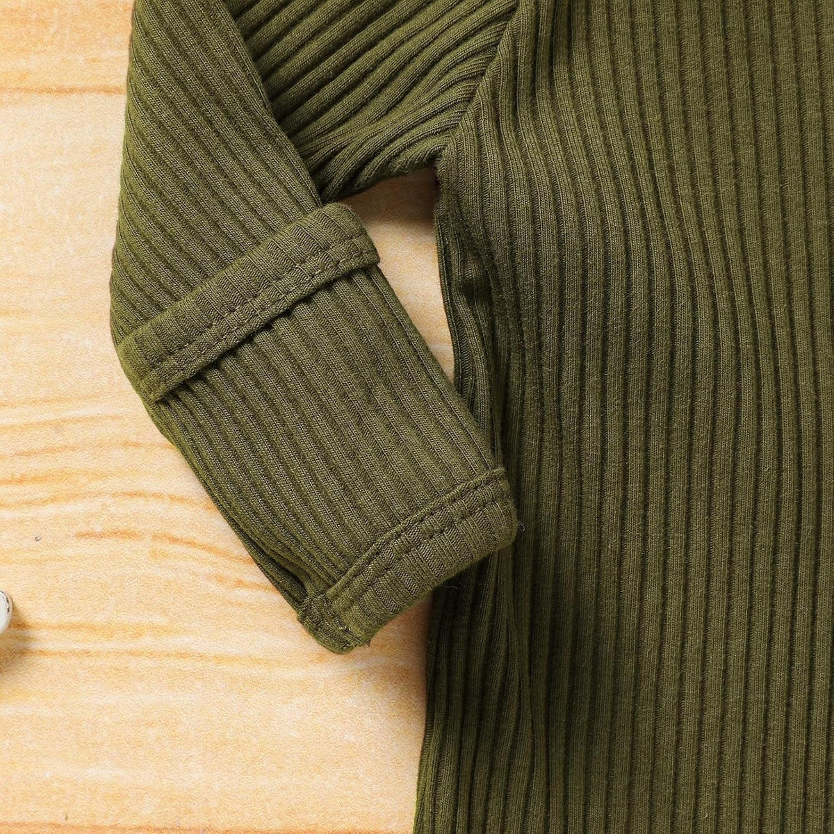 Newborn Infant Baby Boy Coming Homing Clothes Letter Print Button Knit Footed Romper Jumpsuit Hat Bibs 3Pcs Outfit