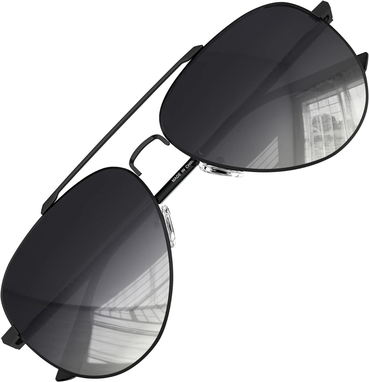 Aviator Sunglasses for Men Women Polarized Driving Classic Shades - UV 400 Protection with Accessories 60MM